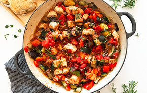 1-Pan Chicken Dinner in <30 Minutes!