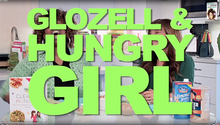 Hungry-Girl Video: GloZell Tries Recipes from Clean & Hungry