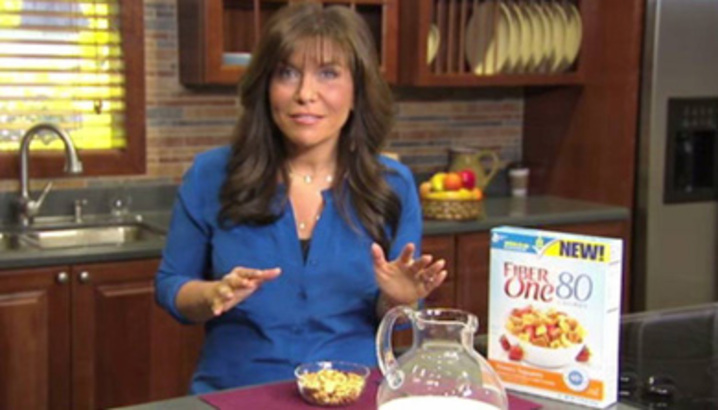 Hungry-Girl Video: Sponsored Video: Introducing... Fiber One 80 Calories Cereal!