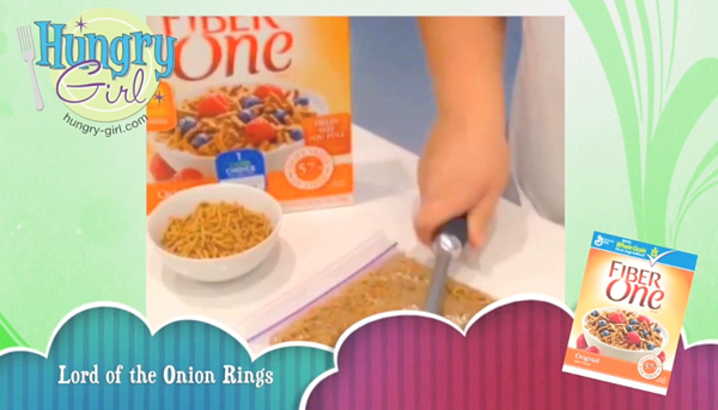 Hungry-Girl Video: Sponsored Video: Fiber One Original = Key for HG Faux-Frys!