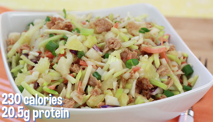 Hungry-Girl Video: Sponsored Video: StarKist Tropical Tuna Bowl