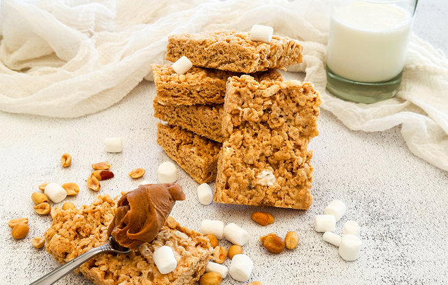 PB Protein Krispymallow Treats