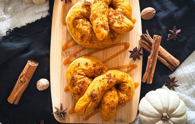 Pumpkin Pie Pretzels