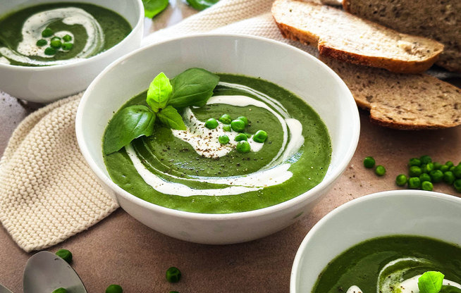 Creamy Slow-Cooker Veggie Soup