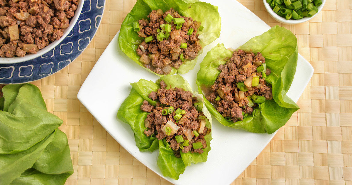 Easy Ground Beef Lettuce Wraps Recipes 2023 AtOnce