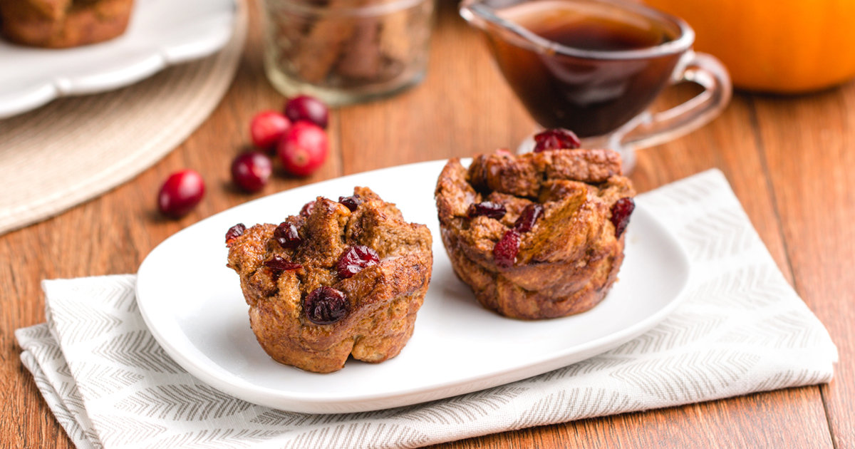 PumpkinCranberry French Toast Muffins + More MuffinPan Breakfast