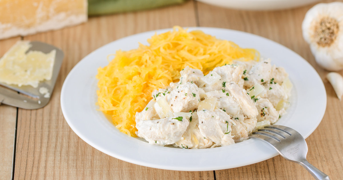 Garlic Parm Chicken + More SlowCooker Chicken Recipes Hungry Girl