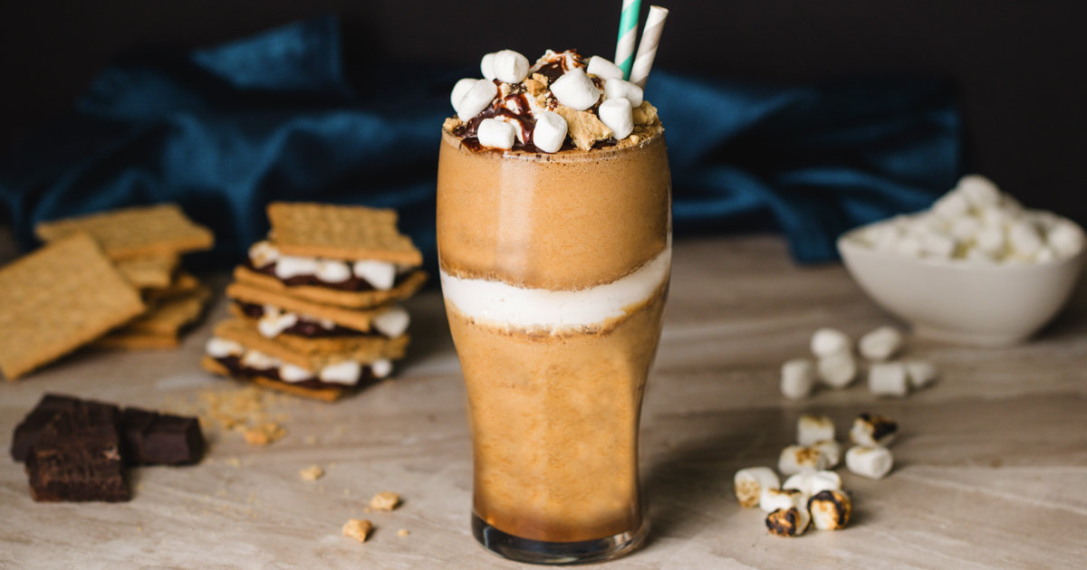 Smores Frappuccino Swap with Protein  More Healthy Starbucks