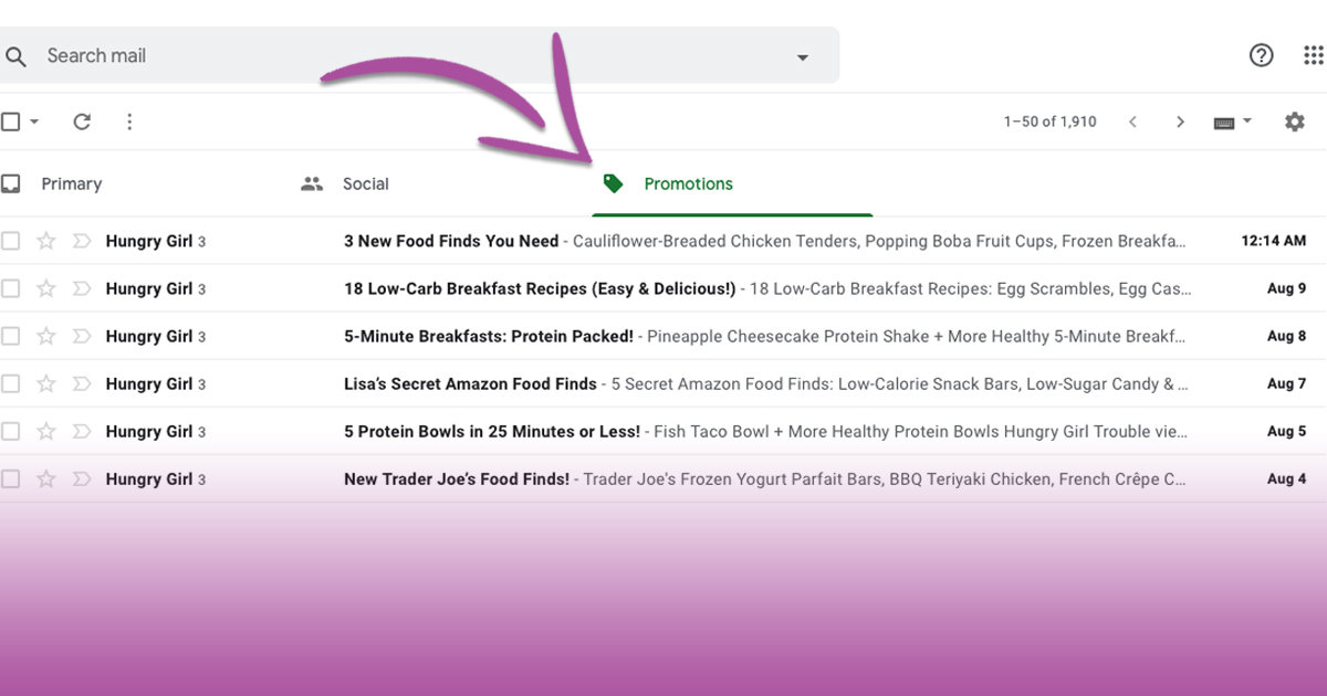 site Tips & Tricks Daily Emails, Recipe Searching & More Hungry Girl