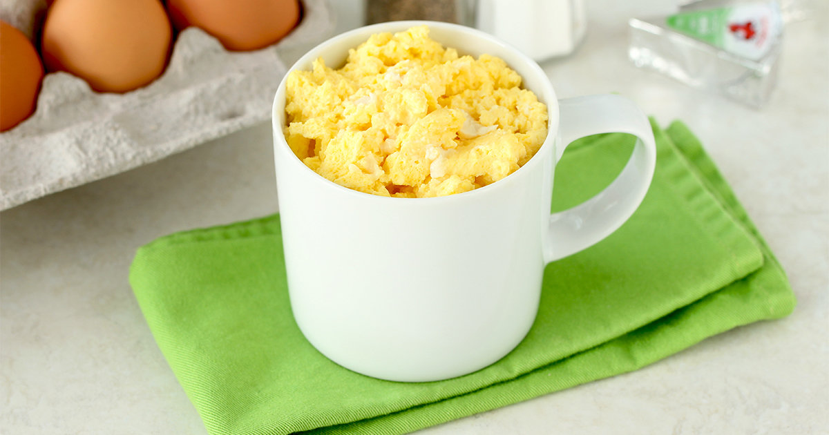 5Minute Breakfast Ideas Easy Microwave Egg Scramble, Yogurt Bowls