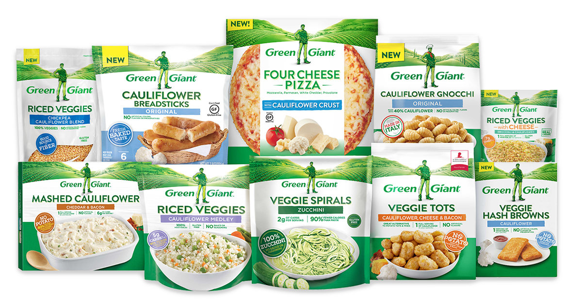 Green Giant ShelfStable and Frozen Riced Veggies Hungry Girl