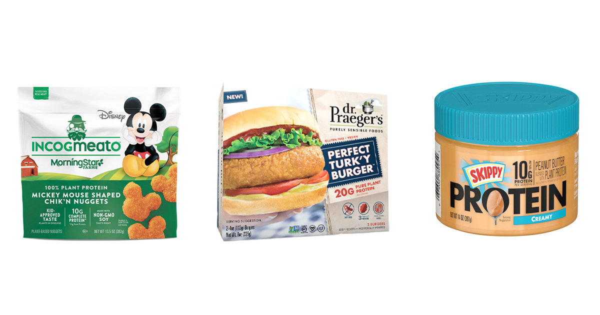 Meatless Chicken Nuggets for Kids, PlantBased Turkey Burgers, Peanut