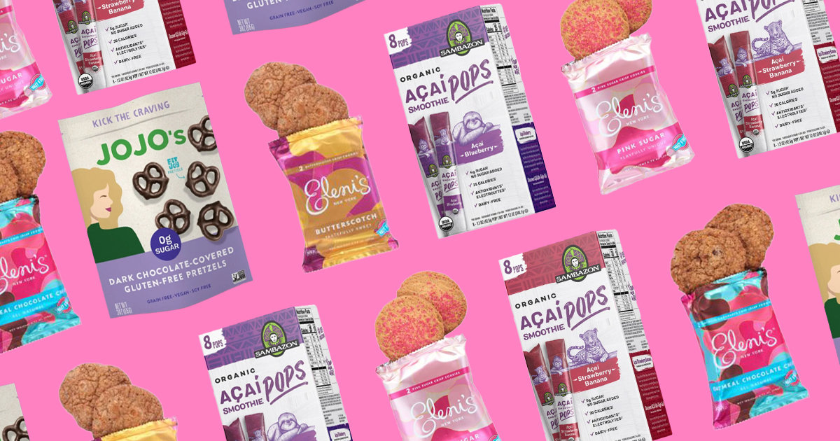 SugarFree GlutenFree ChocolateCovered Pretzels, Açaí Smoothie Pops