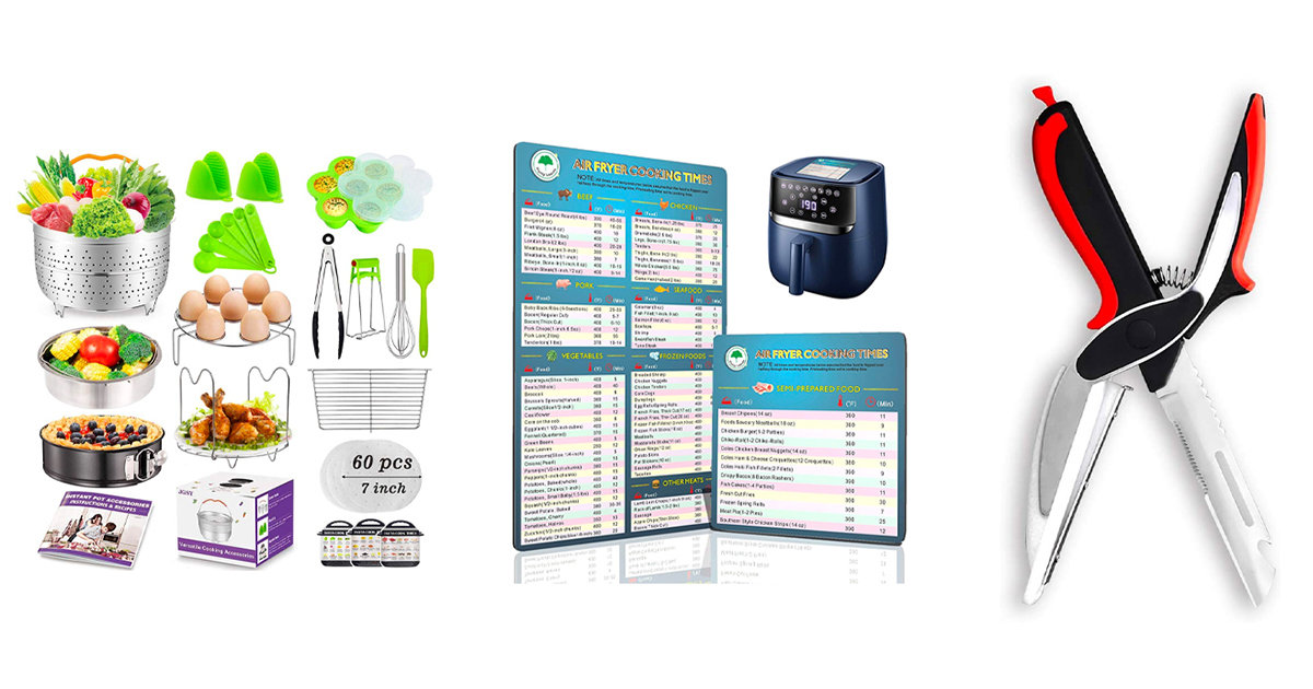 Amazon Kitchen Accessories for Your Air Fryer, Instant Pot, and More