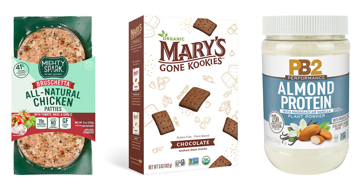 Healthy Chicken & Turkey Burgers, GlutenFree Graham Crackers, Plant