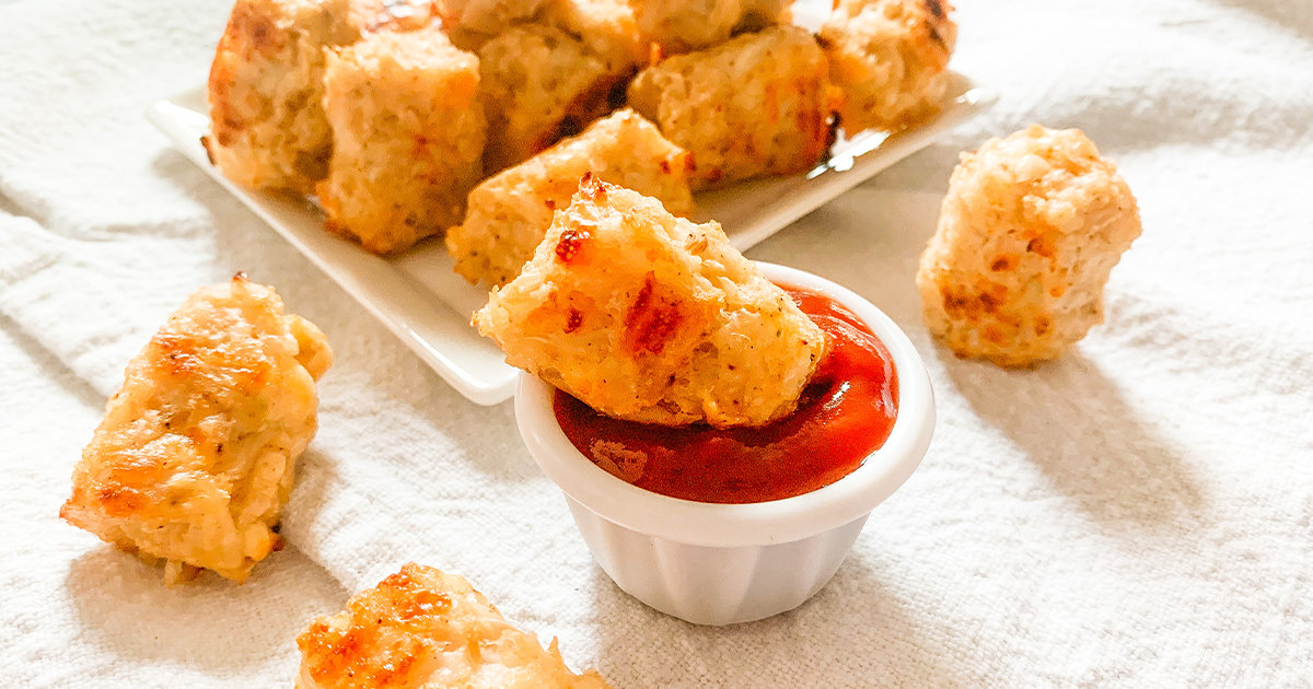 Healthy Cauliflower Tater Tots Recipe Hungry Girl