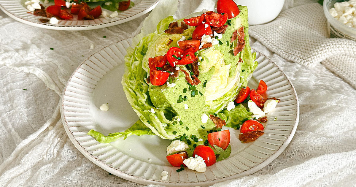 wedge salad with tahini green goddess dressing Greek 26 Collection
