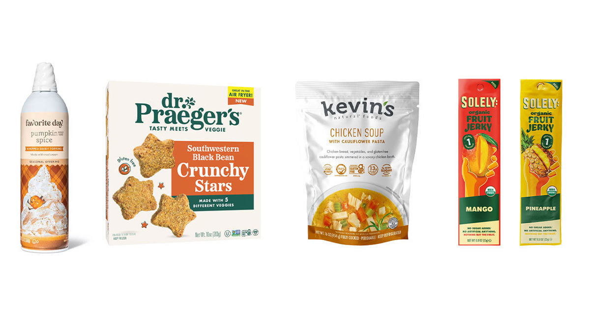 Target Cauliflower Target Grocery Finds: Healthy Soup with Cauliflower Pasta, Black Bean ...
