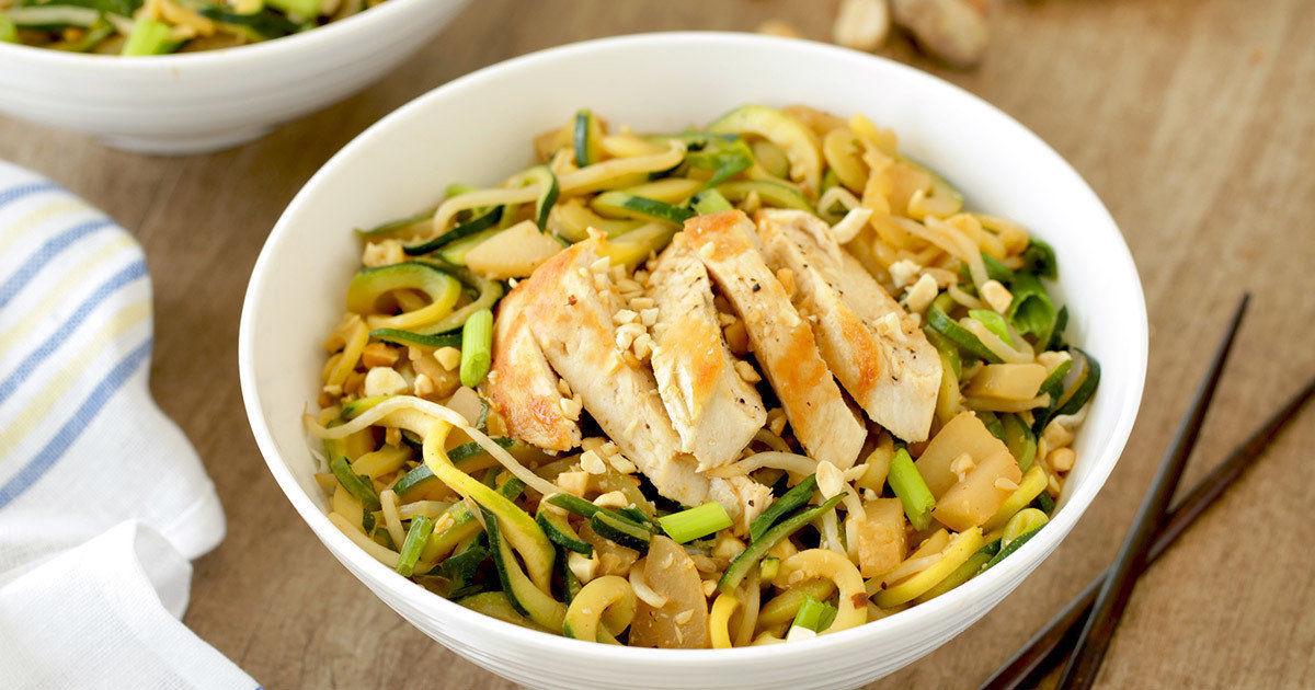Healthy Meals in 25 Minutes or Less: Peanut Zucchini ...