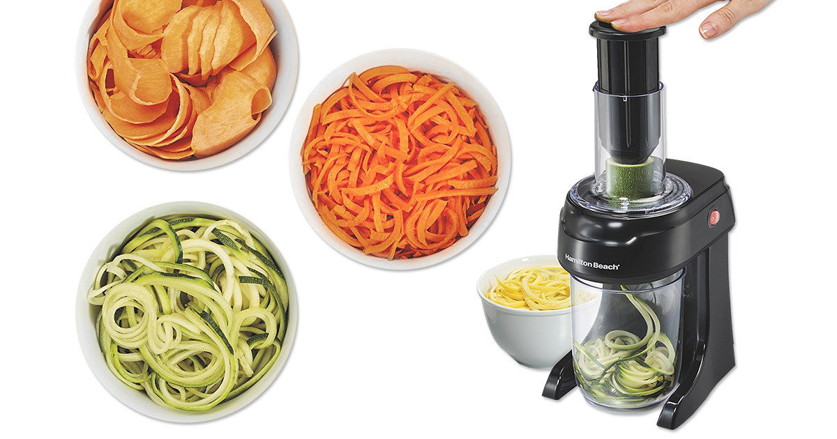 Healthy Meal Starters, Sprouted Grain Crisps, Electric Veggie Spiralizer Hungry Girl