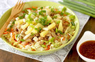 Hungry Girl's Healthy Teriyaki Burger Bowl Recipe