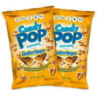 Candy Pop Popcorn made with Butterfinger