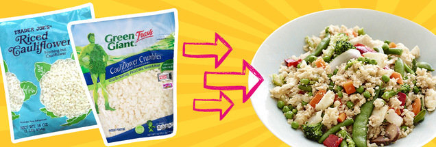 How to Use Store-Bought Cauliflower Rice in Recipes