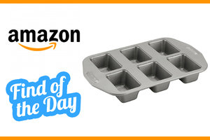 Circulon 6 Cavity Mini Loaf Pan - Gray