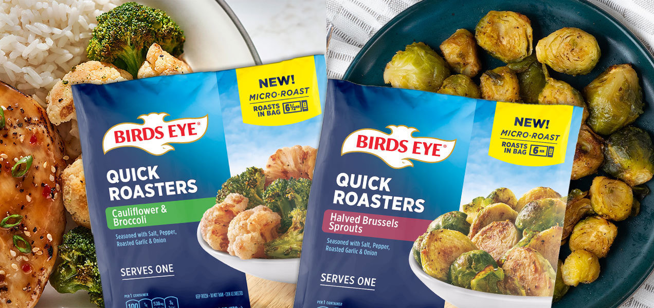 Easy Frozen Veggie Side Dishes Birds Eye Quick Roasters and Veggies