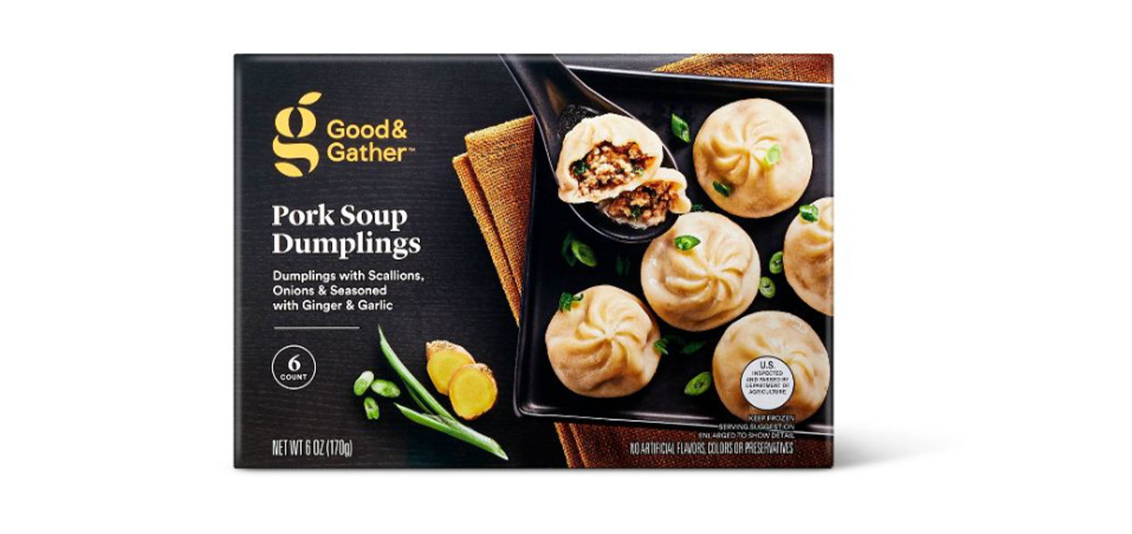 Healthy Target Food Finds Frozen Soup Dumplings, Fajita Chicken