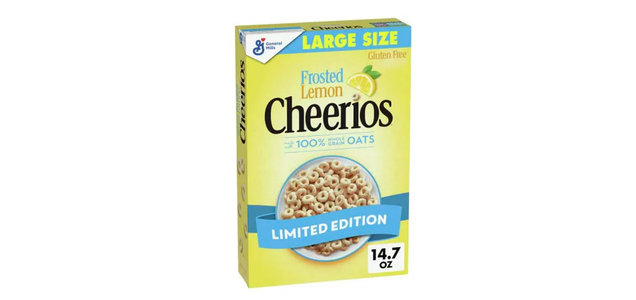 Limited Edition Frosted Lemon Cheerios