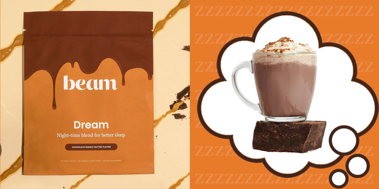 Beam Dream Sleep Supplement Beverage Powder Hungry Girl
