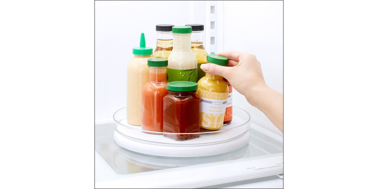 Kitchen Organizers on Amazon Fridge Turntable, Racks & More Hungry Girl