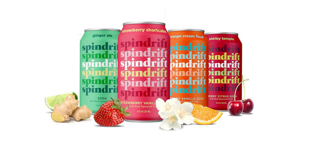 Spindrift Soda with Real Squeezed Fruit