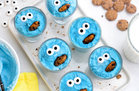 Cookie Monster Mousse Shots