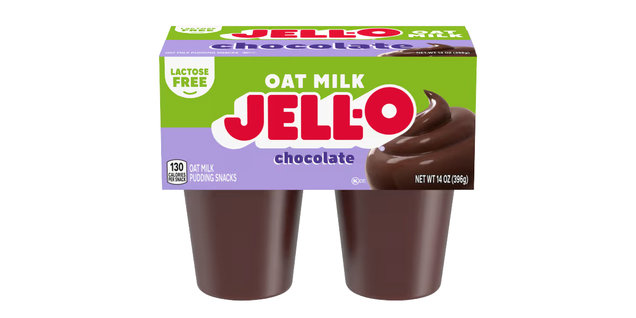 JELL-O Oat Milk Chocolate Pudding Snacks