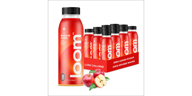 Loom Beyond Apple Juice Infused Water Beverage