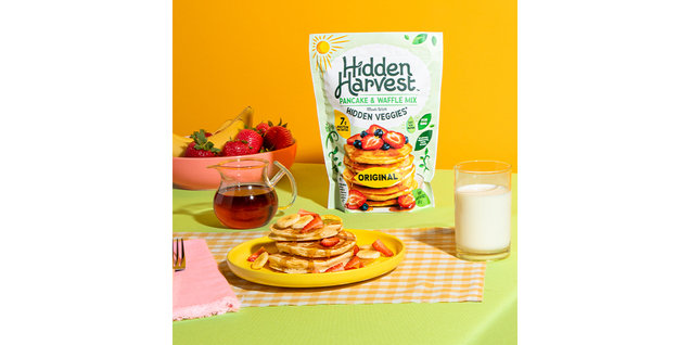 Hidden Harvest Pancake & Waffle Mix Made with Hidden Veggies