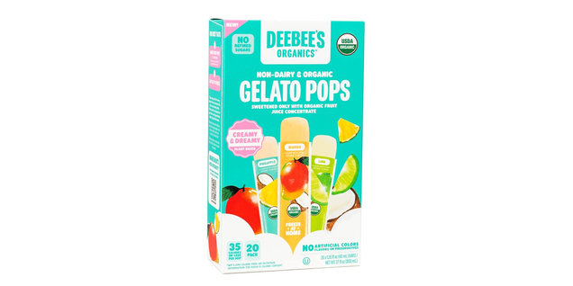 DeeBee's Organics Gelato Pops