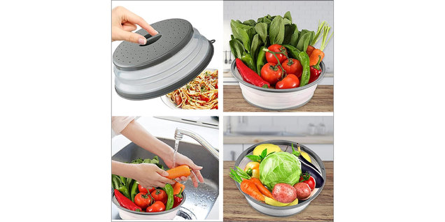 Microwave Splatter Guard & Colander