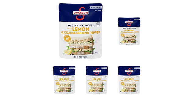 Swanson White Chunk Chicken Seasoned with Lemon & Coarse Ground Pepper
