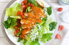 Crispy Buffalo Chicken Salad