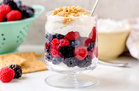 Mixed Berry Cheesecake Breakfast Parfait