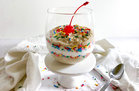 Happy Birthday Overnight Oats Parfait