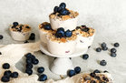 Freezy Blueberry Cheesecake Cups