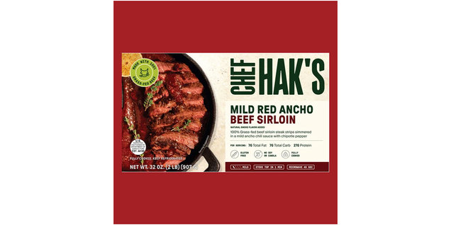 Chef Hak’s Mild Red Ancho Beef Sirloin