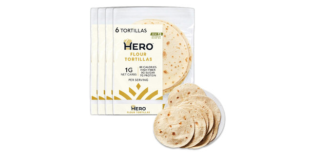 Hero Flour Tortillas