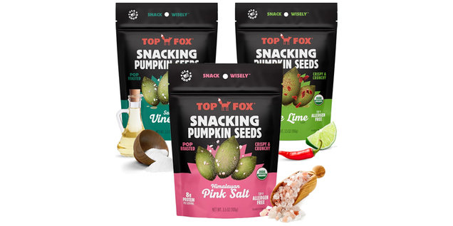 Top Fox Snacking Pumpkin Seeds