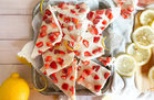 Strawberry Lemonade Fro-Yo Bark