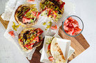 Cheeseburger Smashed Tacos